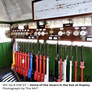 General view of the Ropley signal box
