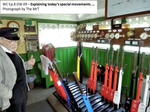 Explaining thhe signal box operation